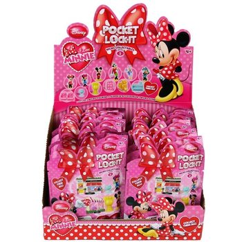 AKCI&Oacute;: Disney Minnie Mouse Pocket Lock It Blindbags (24 db)