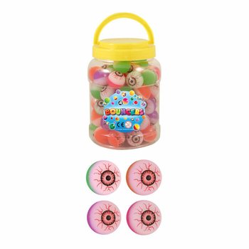 SZEMES PATTOGÓS LABDÁK, 3,3 cm (72 db)