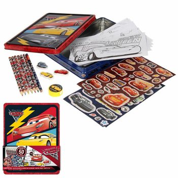 DISNEY CARS 3D Kreatív Készlet Fémdobozban (12 db)