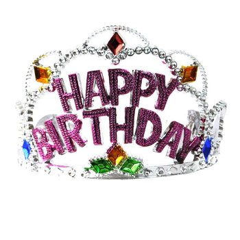 HAPPY BIRTHDAY korona - 3. modell (12 db)