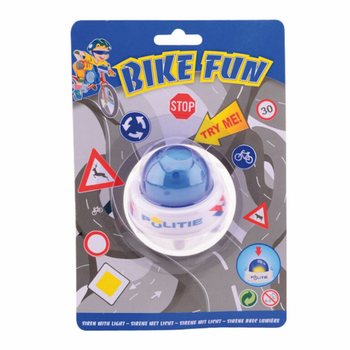 Bike Fun rendőrs&eacute;gi szir&eacute;na - f&eacute;ny &eacute;s hang gyerekker&eacute;kp&aacute;rhoz