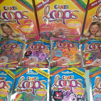 CRAZE LOOPS LOOM - BLINDBAGS - KIJELZŐBEN (12 darab)