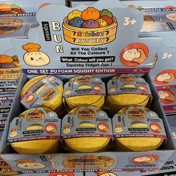 RAGE - Squishy Bun Dumplings NAGY - ONE SET PU FOAM SQUISHY EDITION (12 db)