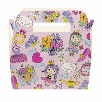 Hercegnős Menü Doboz - Gyerek Menübox - 22,5 x 12 x 9,5 cm (24 db)