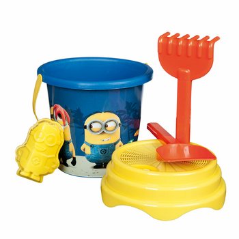 NAGY 5 RÉSZES MINIONOK STRANDKÉSZLET (6 db)