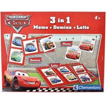 DISNEY PIXAR VERD&Aacute;K (CARS) 3 AZ 1-BEN T&Aacute;RSASJ&Aacute;T&Eacute;K - MEMO - DOMIN&Oacute; - LOTTO