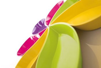 Zak! Designs Flora Lev&eacute;l Alak&uacute; Snack K&eacute;szlet, 7 r&eacute;szes (1 szett)