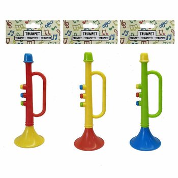 J&Aacute;T&Eacute;K TROMBITA - 15 CM - VEGYES SZ&Iacute;NEK (12 db)