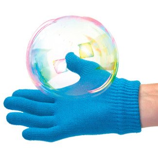 ***GADGET*** M&Aacute;GIKUS SZAPPANBUBOR&Eacute;K KESZTYŰVEL (12 db)