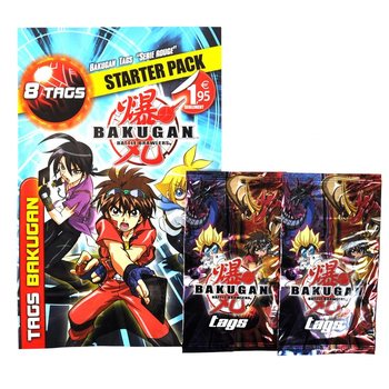 BAKUGAN - Kezdőcsomag 8 Tag (100 db)