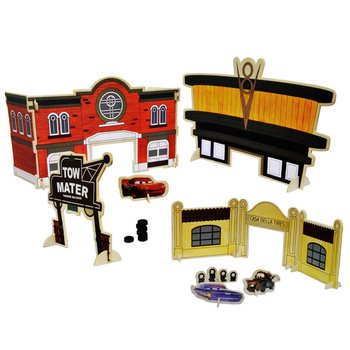 DISNEY CARS - MEGA NAGY FA K&Eacute;SZLET "K&Eacute;SZ&Iacute;TSD EL SAJ&Aacute;T CARS SZETTED"