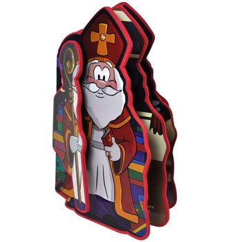 Nagy habszivacs Sinterklaas / Mikul&aacute;s k&ouml;nyv 30 cm (3 db)