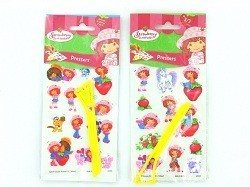 D&ouml;rzs&ouml;lős matrica / Transzfer matrica Strawberry Shortcake (24 db)
