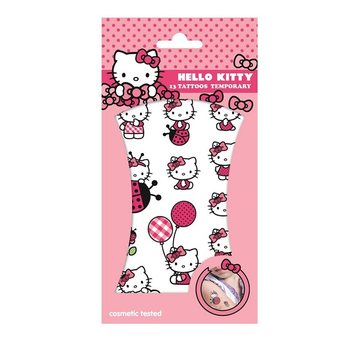 HELLO KITTY Ideiglenes Tetoválások - 20 x 10 cm (10 db)