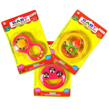 Vegyes Baba Cs&ouml;rgők Kartonon (12 db)