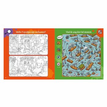 KINDEREN VOOR KINDEREN - Rajzol&oacute; &eacute;s sz&iacute;nező k&eacute;szlet (6 db)