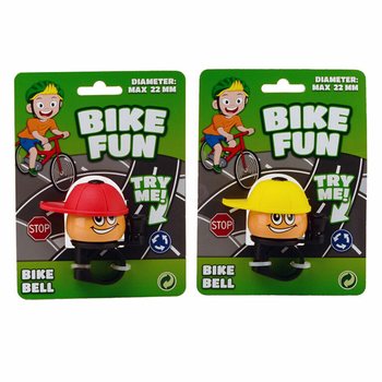 BIKE FUN Gyerek Ker&eacute;kp&aacute;r Csengő K&aacute;rty&aacute;n (24 db)