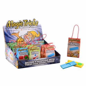 Bűv&eacute;sztr&uuml;kk&ouml;k - Vegyes Bűv&eacute;sztr&uuml;kk Kijelzőben, 8 K&uuml;l&ouml;nb&ouml;ző Tr&uuml;kk (24 db)