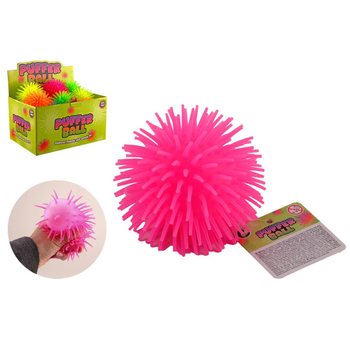 PUFFER LABDA - 9CM - VEGYES SZ&Iacute;NEK - DISPLAYBEN (24 db)