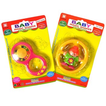 Vegyes Baba Csörgők Kartonon (12 db)