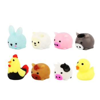 ZS&Aacute;KBAMACSKA SQUISHY - TANYASI &Aacute;LLATOK - KIJELZŐBEN (96 db)
