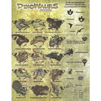 ***TOP TERM&Eacute;K*** DINOWAURS DINOSZAURUSZOK DISPLAYBEN (30 db)