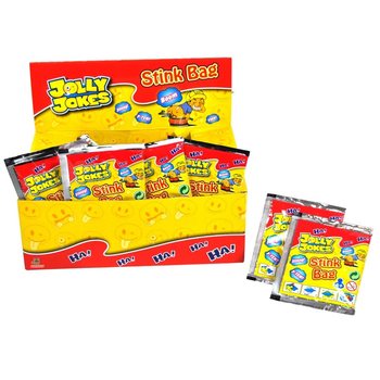 JOLLY JOKES B&uuml;d&ouml;s Bomb&aacute;k Display-ben (72 db)