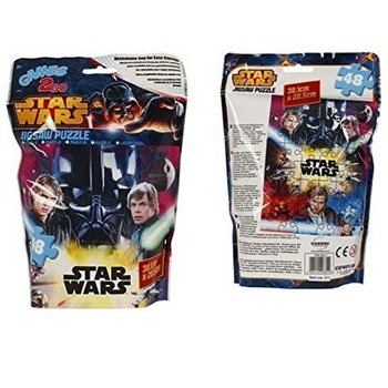 Star Wars kirak&oacute; meglepet&eacute;scsomagban (blindbag) 38,1 x 28,5 cm (12 db)