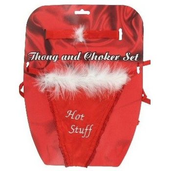 SZEXI TANGA &Eacute;S CHOKER K&Aacute;RTY&Aacute;N (12 db)