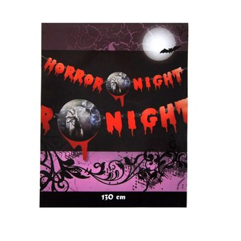 BETŰF&Uuml;Z&Eacute;R "HORROR NIGHT" 130 CM (2 db)