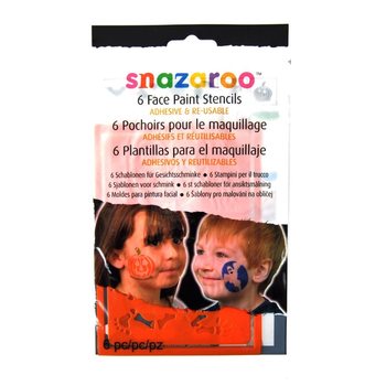SNAZAROO - 6 db-os Arcfestő Sablon (12 db)