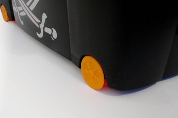 Nagy j&aacute;t&eacute;kt&aacute;rol&oacute; l&aacute;da kal&oacute;z | 60L kerekekkel