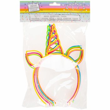 EGYSZARV&Uacute; TIARA / FEJP&Aacute;NT, MIX NEON SZ&Iacute;NEK (24 db)