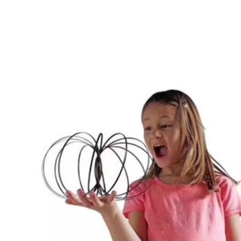 Magic Rings / Flow Rings - Kinetikus 3D M&aacute;gikus Gyűrű - EZ&Uuml;ST | DOBOZBAN (10 db)