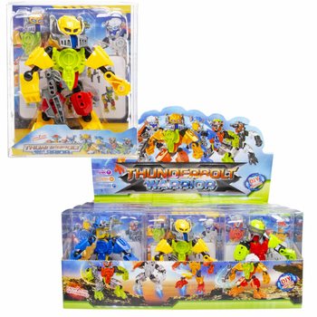 THUNDERBOLT ROBOT WARRIOR AKCIÓFIGURA DISPLAYBEN (12 darab)