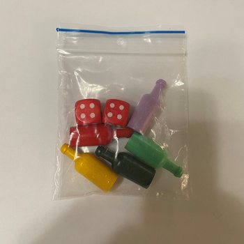 K&eacute;sz&iacute;ts saj&aacute;t t&aacute;rsasj&aacute;t&eacute;kot k&eacute;szlet - 5 b&aacute;bu + 2 dob&oacute;kocka (100 db)