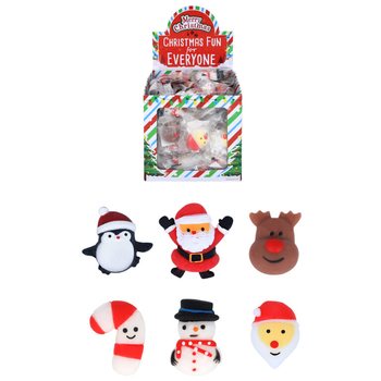 KARÁCSONYI SQUISHY FIGURÁK TOMBOLÁHOZ (96 db)
