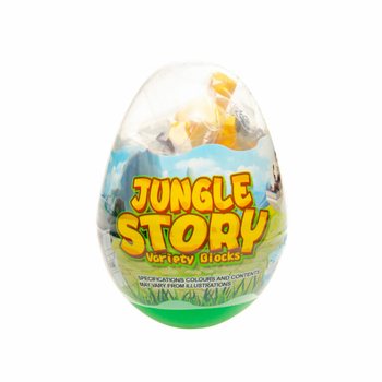 &Eacute;P&Iacute;TŐKOCK&Aacute;K TOJ&Aacute;SBAN - JUNGLE &Aacute;LLATOK MIX (12 db)