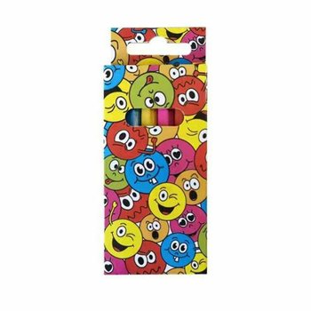 Smiley sz&iacute;nes ceruza k&eacute;szlet (6 darabos) - Display doboz 24 db