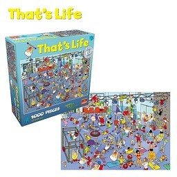 That’s Life Puzzle - The Gym, 1000 darabos (1 db)