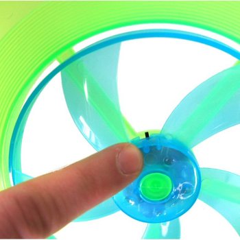 Vil&aacute;g&iacute;t&oacute; LED-es Frizbi (10 db)
