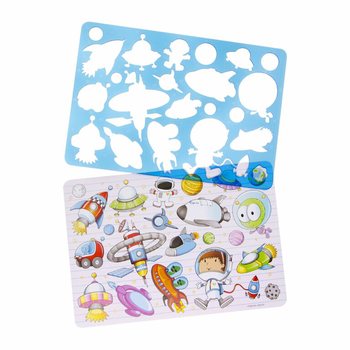 Űr / Space sablon k&eacute;szlet (24 db)