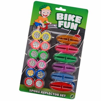 BIKE FUN - 18 r&eacute;szes Ker&eacute;kp&aacute;r K&uuml;llőf&eacute;ny &eacute;s K&uuml;llőprizma K&eacute;szlet (1 db)