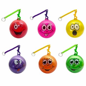SMILEY LABDA ZSIN&Oacute;RRAL / BUNGEE LABDA &Oslash;23 cm (10 db)