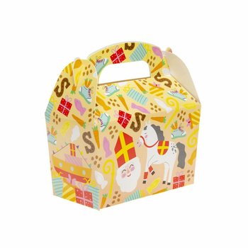 Mikul&aacute;s &eacute;dess&eacute;gdobozok 12x12,5x6 cm (12 db)