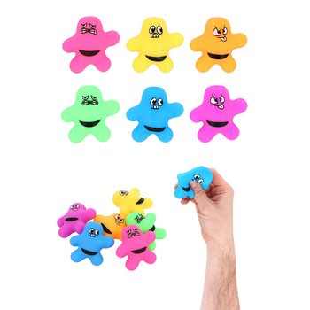 SQUEEZY SPLAT MAN - VEGYES SZ&Iacute;NEK - DISPLAY-BEN (24 db)