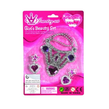 Bling Bling &eacute;kszer szett k&aacute;rty&aacute;n (12 db)
