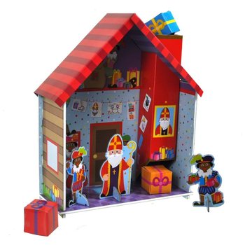 3D Szent Mikl&oacute;s h&aacute;z &eacute;p&iacute;tőj&aacute;t&eacute;k (2 db)