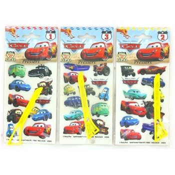DISNEY CARS SATÍROZÓS / ÁTDÖRZSÖLŐS MATRICA (24 db)