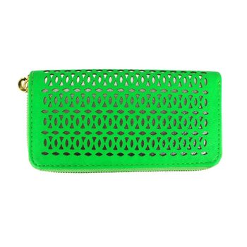 Ibiza Stílusú Neon Zöld Pénztárca (1 db)